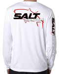Salt Addiction microfiber saltwater fishing moisture - Adult & Kids T-Shirts, Sweatshirts & Hoodies apparel design preview 1