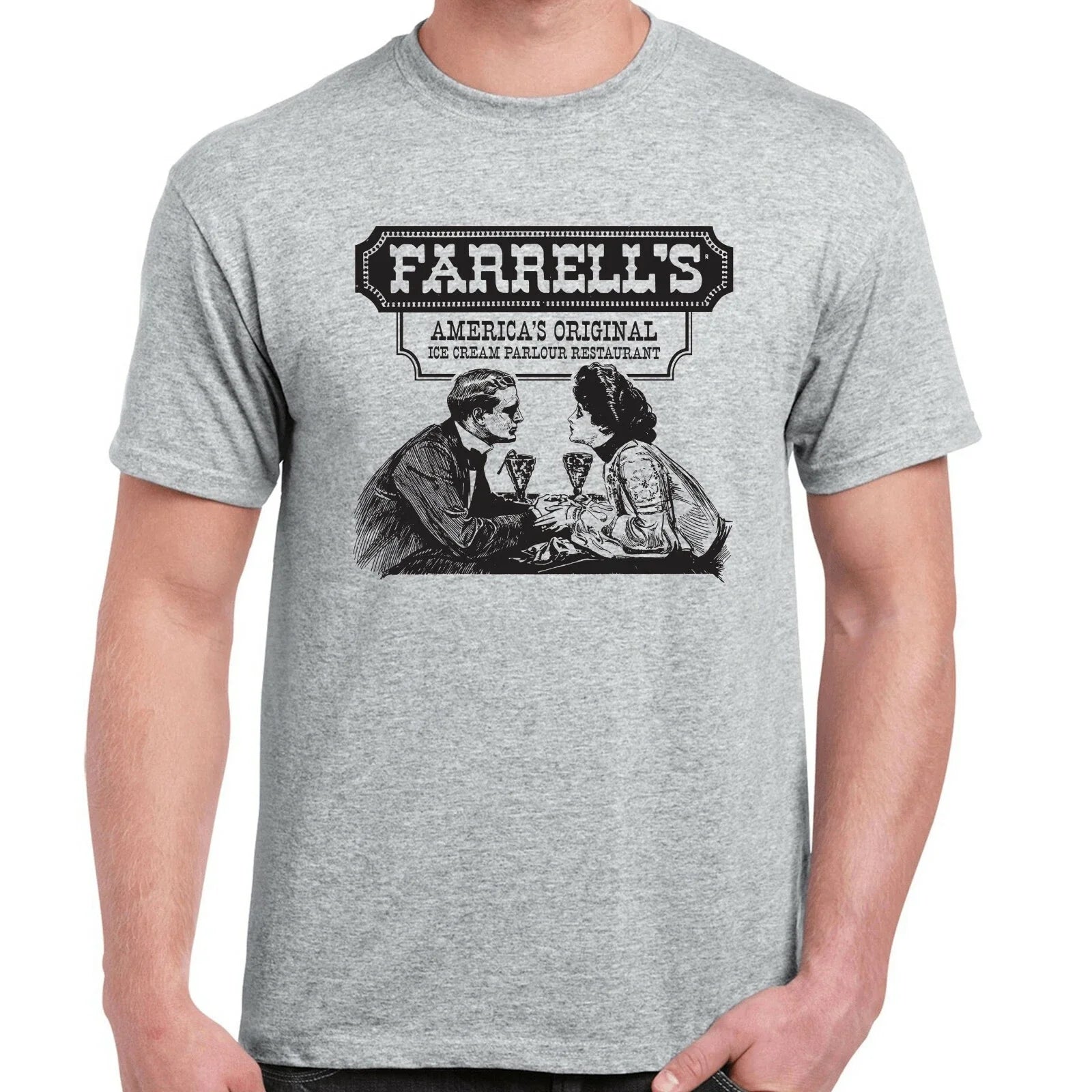 Farrell's Ice Cream Parlour Defunct Restaurant Chain - Adult & Kids T-Shirts, Sweatshirts & Hoodies apparel design preview 1