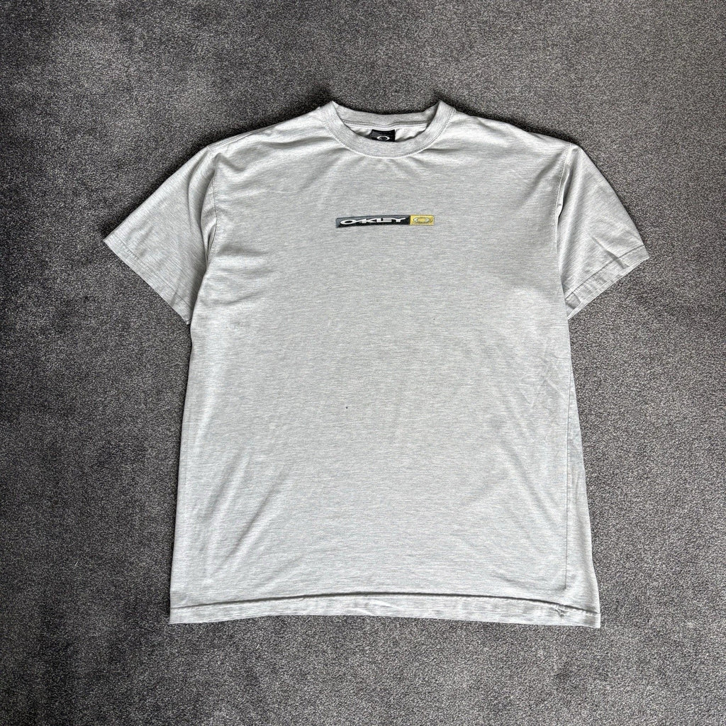 Vintage Oakley software XXL Grey Y2K Skate Surf - Adult & Kids T-Shirts, Sweatshirts & Hoodies apparel design preview 1