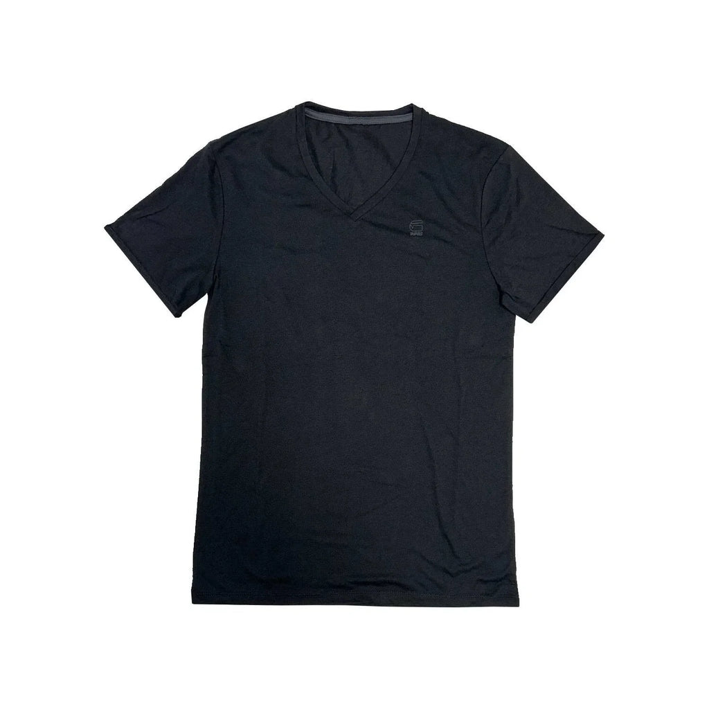 G-STAR Men's Black Mikan V-Neck Short Sleeve RRP £30 - Adult & Kids T-Shirts, Sweatshirts & Hoodies apparel design preview 1