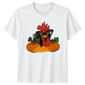 Rooster Pumpkin Farm Animals Autumn Thanksgiving Gift - Adult & Kids T-Shirts, Sweatshirts & Hoodies apparel design preview 1