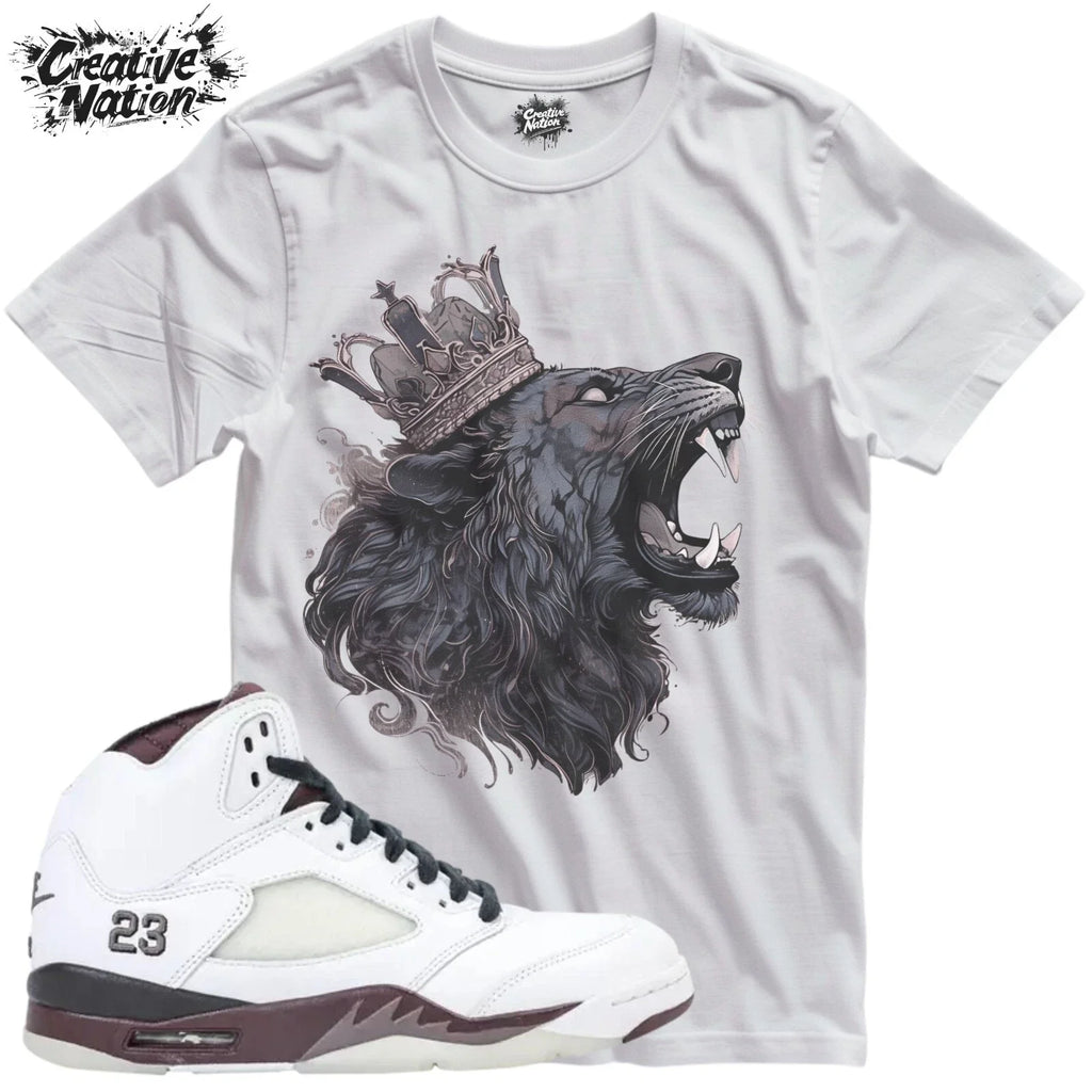 To Match 5 Burgundy Crush Lion Gift - Adult & Kids T-Shirts, Sweatshirts & Hoodies apparel design preview 1