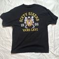 VANS Men's M Black Skull Graphic Logo Cotton Short - Adult & Kids T-Shirts, Sweatshirts & Hoodies apparel design preview 1