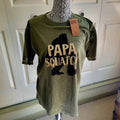 Green LazyOne Men's Papa Squatch With A Graphic - Adult & Kids T-Shirts, Sweatshirts & Hoodies apparel design preview 1