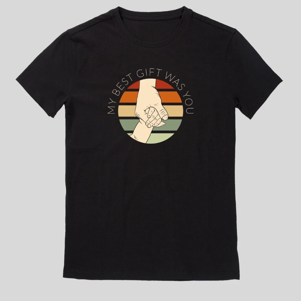 Cute father and son - Adult & Kids T-Shirts, Sweatshirts & Hoodies apparel design preview 1