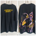 Noisy Boy Real Steel Graphic Mens 2XL Black Oversized - Adult & Kids T-Shirts, Sweatshirts & Hoodies apparel design preview 1