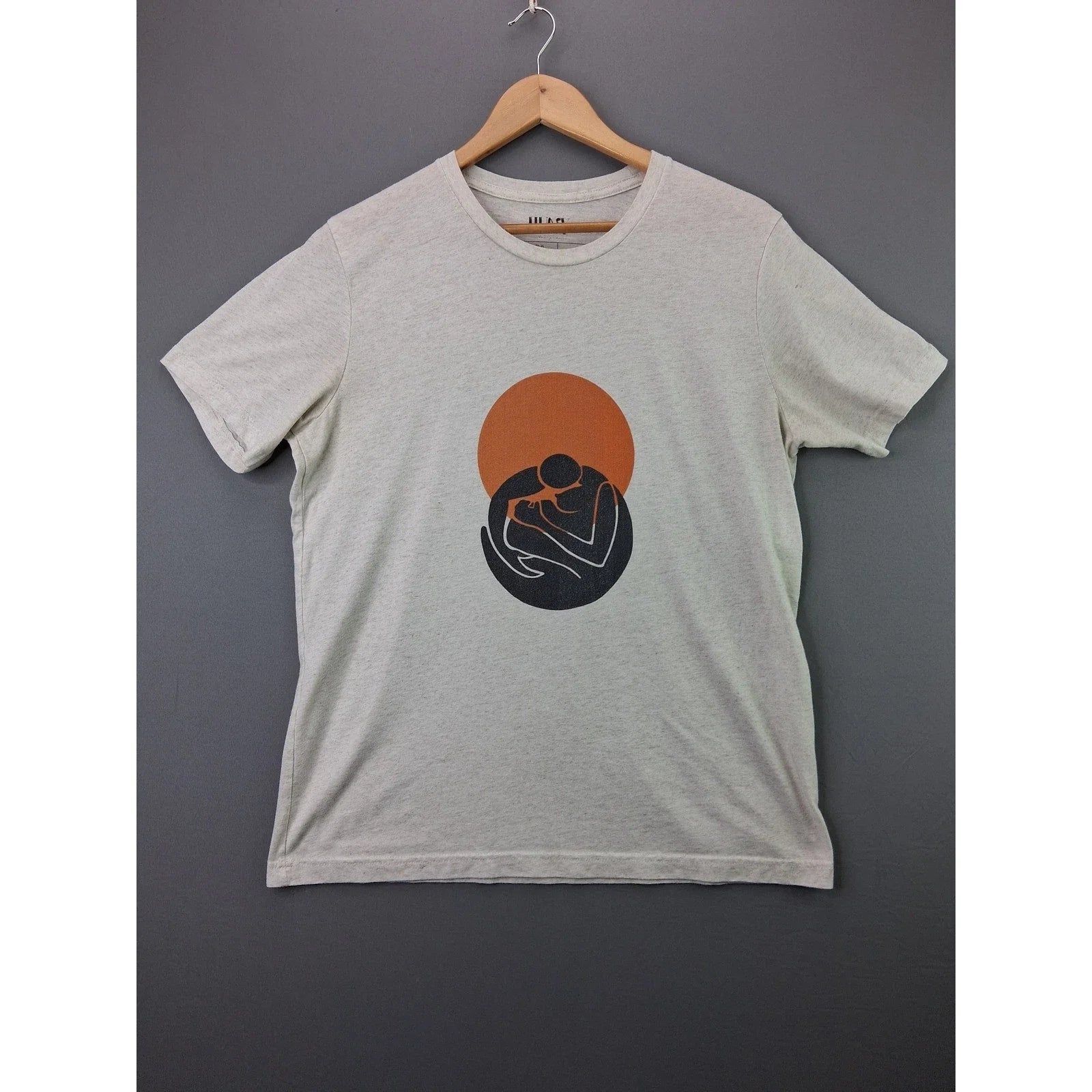 Huny Designs Graphic Abstract Art Sun Large Beige - Adult & Kids T-Shirts, Sweatshirts & Hoodies apparel design preview 1