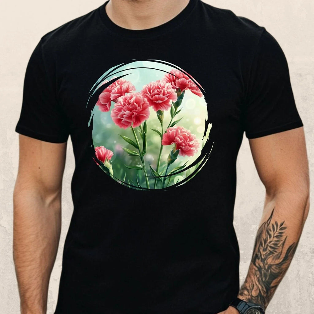 Mens Clove Flowers Garden Cotton Size XS to 5XL - Adult & Kids T-Shirts, Sweatshirts & Hoodies apparel design preview 1