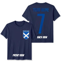 Personalised Scotland Football Name Number #WC - Adult & Kids T-Shirts, Sweatshirts & Hoodies apparel design preview 1
