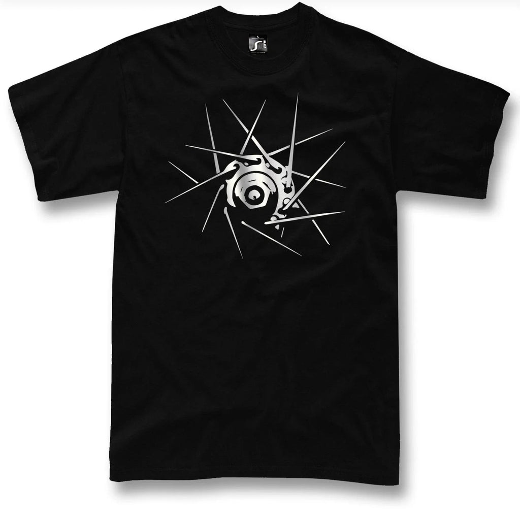 Cycling Wheel Hub Minimal Bike Spokes Design Cyclist - Adult & Kids T-Shirts, Sweatshirts & Hoodies apparel design preview 1