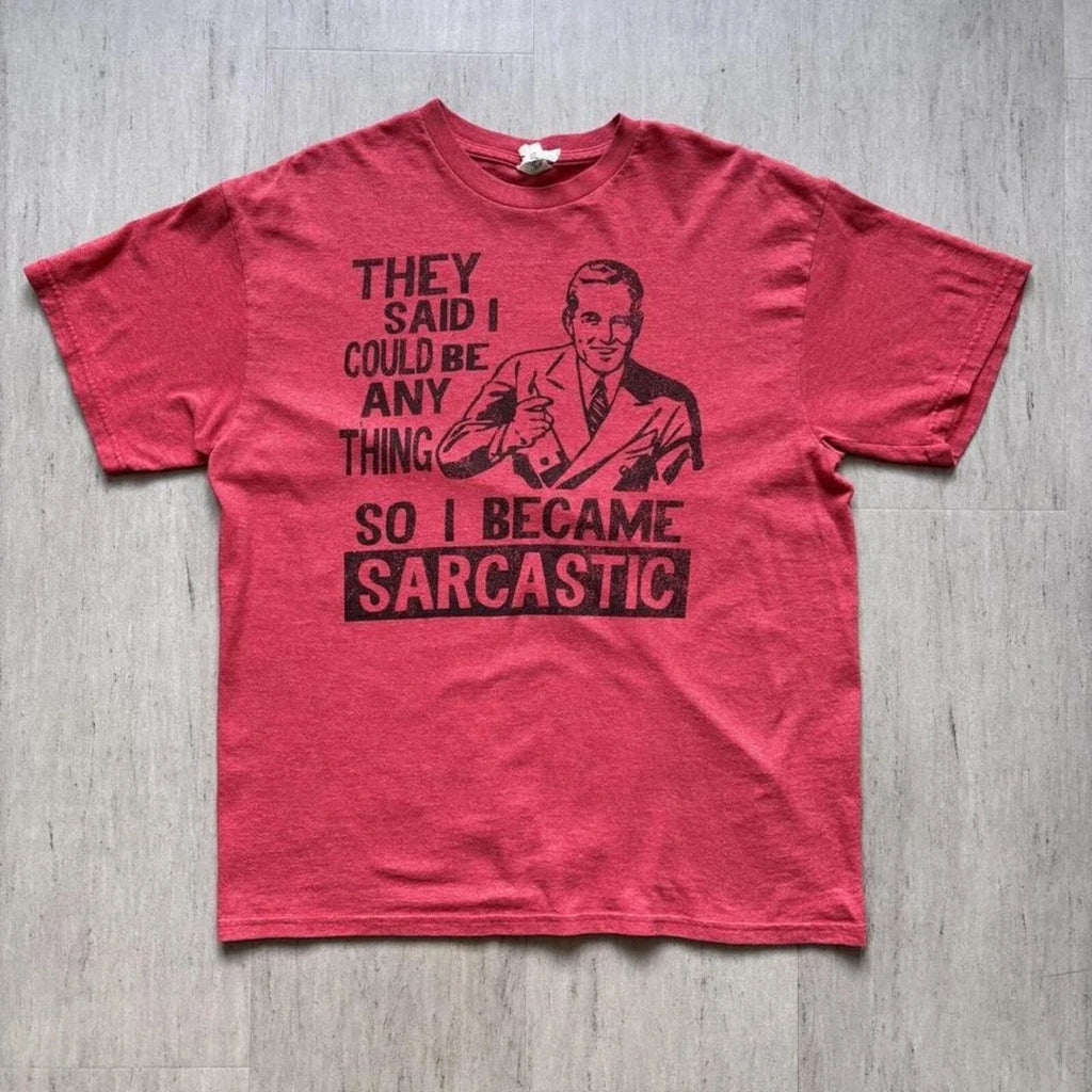 Delta Pro Weight "So I Became Sarcastic" Graphic - Adult & Kids T-Shirts, Sweatshirts & Hoodies apparel design preview 1