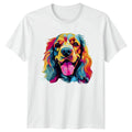 Colorful Dog Face Pet Portrait Lovers Gift For Him - Adult & Kids T-Shirts, Sweatshirts & Hoodies apparel design preview 1