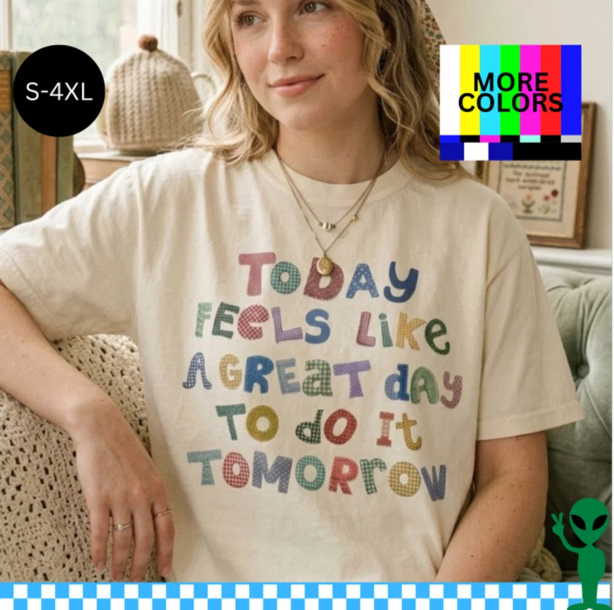 Funny Procrastination Today Feels Like A Great Day To - Adult & Kids T-Shirts, Sweatshirts & Hoodies apparel design preview 1