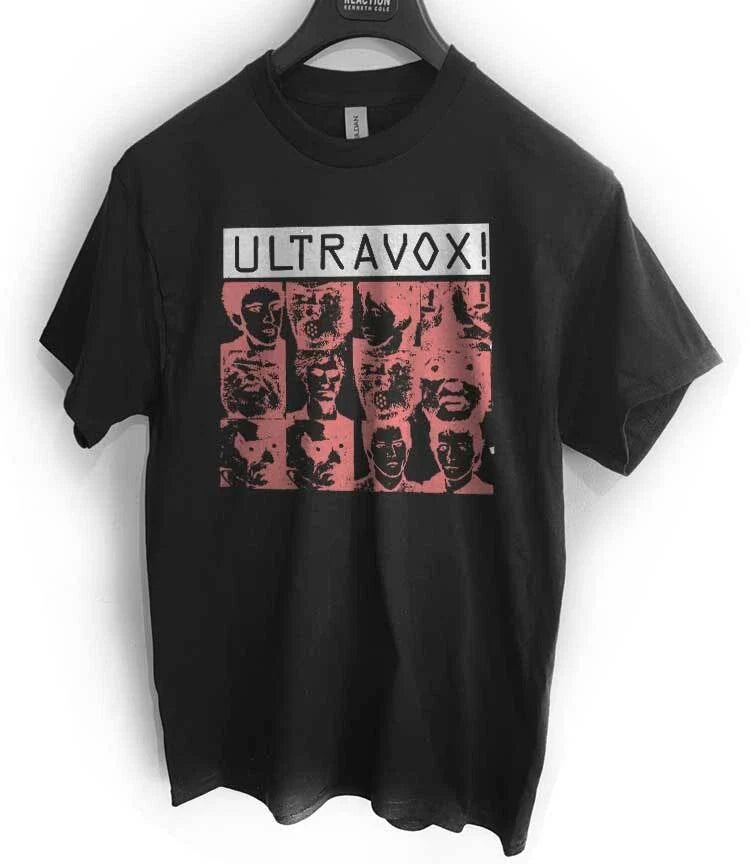 Ultravox band Midge Ure Visage - Adult & Kids T-Shirts, Sweatshirts & Hoodies apparel design preview 1