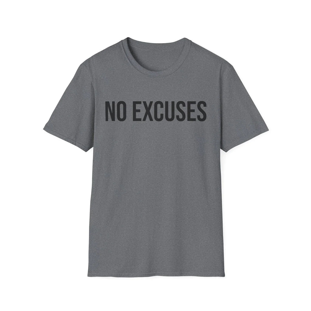 No Excuses Gym Workout Motivation Discipline Fitness - Adult & Kids T-Shirts, Sweatshirts & Hoodies apparel design preview 1