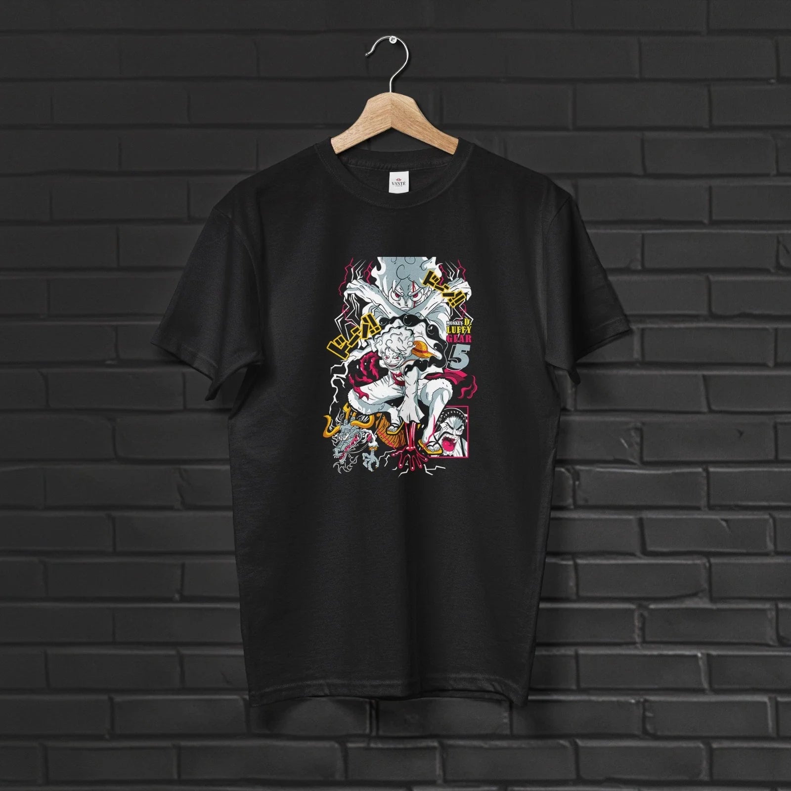 Luffy Gear 5 Nika Sun God Unisex Heavyweight Anime - Adult & Kids T-Shirts, Sweatshirts & Hoodies apparel design preview 1