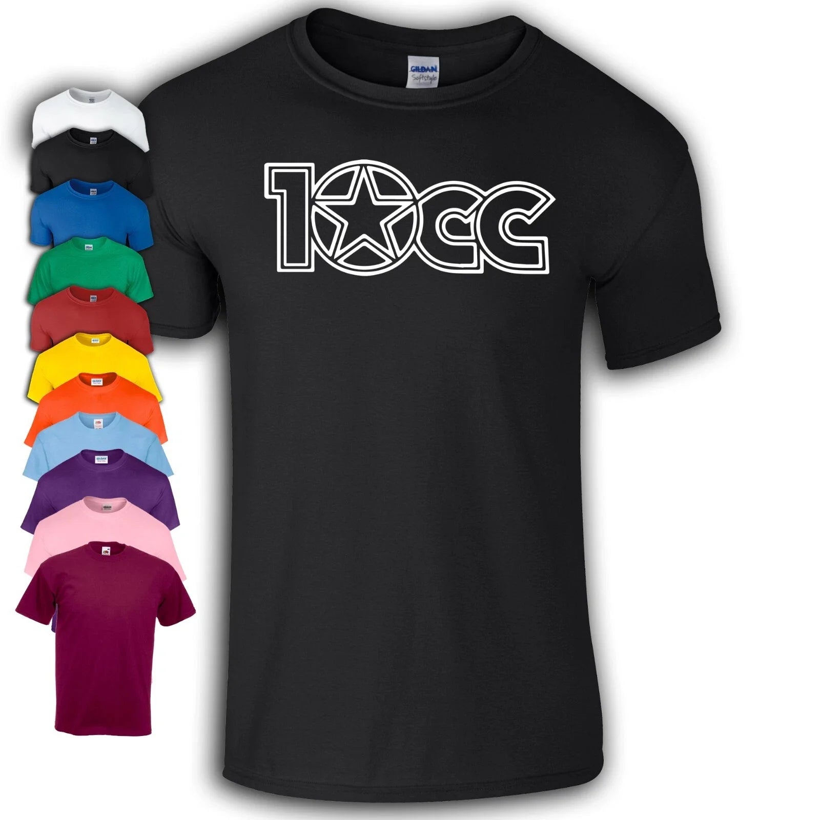 10cc 70s Rock - Adult & Kids T-Shirts, Sweatshirts & Hoodies apparel design preview 1