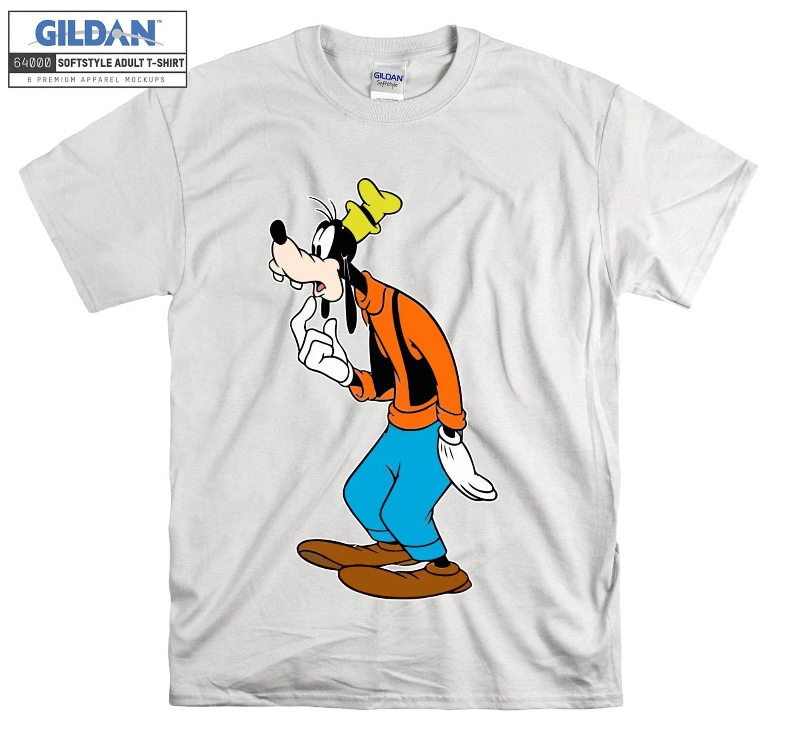 Goofy Cartoon Cute Print Novelty Men Women 3843 - Adult & Kids T-Shirts, Sweatshirts & Hoodies apparel design preview 1