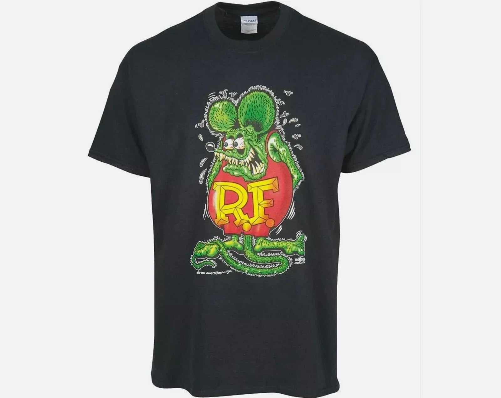 New Ed Roth Rat Fink Black All Size - Adult & Kids T-Shirts, Sweatshirts & Hoodies apparel design preview 1