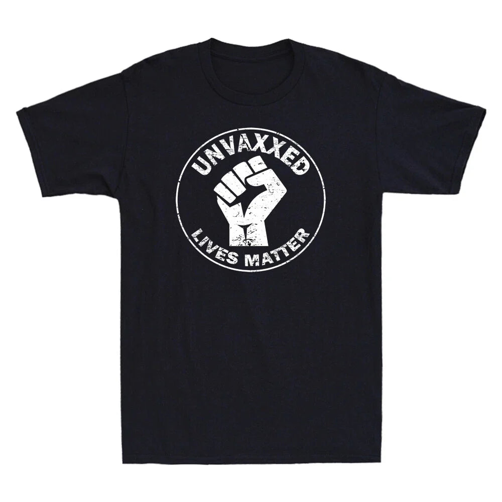 Unvaxxed Lives Matter Unvaccinated Funny Vaccine Joke - Adult & Kids T-Shirts, Sweatshirts & Hoodies apparel design preview 1