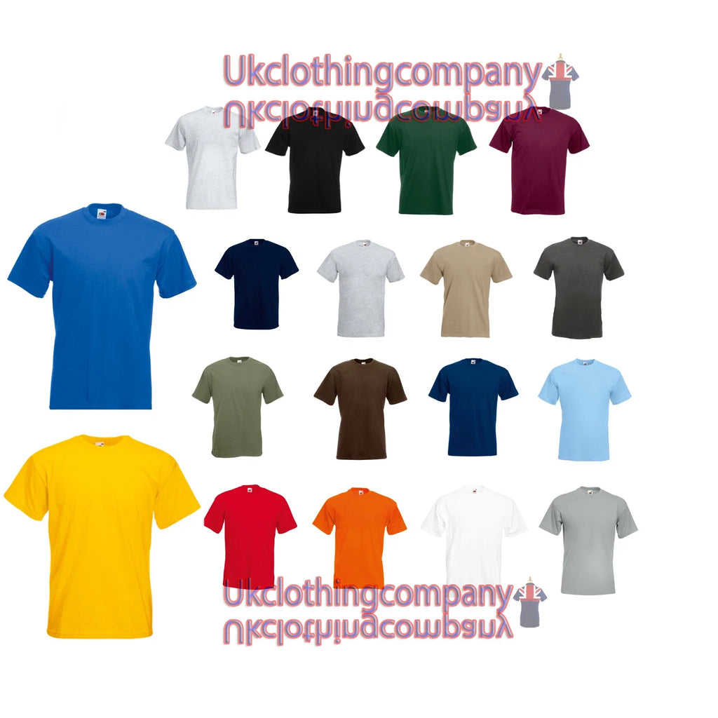 Fruit Of The Loom Super Premium Men'S plain tops S M - Adult & Kids T-Shirts, Sweatshirts & Hoodies apparel design preview 1