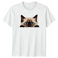 Adorable Peeking Cat With Big Cute Gift For Him And - Adult & Kids T-Shirts, Sweatshirts & Hoodies apparel design preview 1
