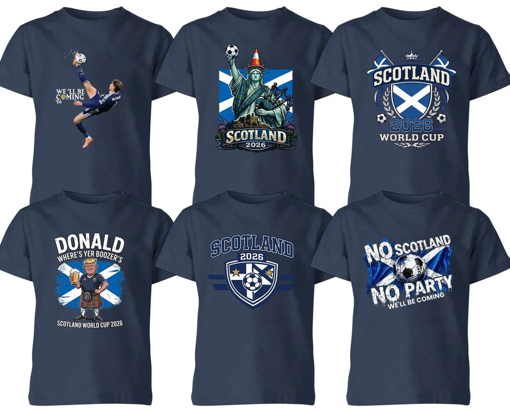 Scotland World Cup 2026 Football Fan Men Scottish - Adult & Kids T-Shirts, Sweatshirts & Hoodies apparel design preview 1