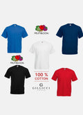 Mens Plain Quality Fruit of the Loom Weight Cotton - Adult & Kids T-Shirts, Sweatshirts & Hoodies apparel design preview 1