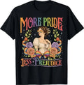 More Pride Less Prejudice Rainbow Vintage Aesthetic - Adult & Kids T-Shirts, Sweatshirts & Hoodies apparel design preview 1