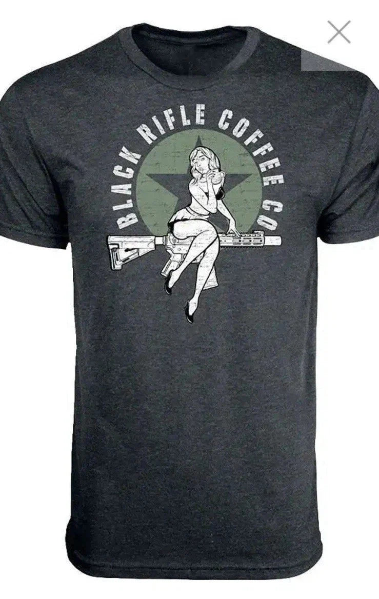 Black Rifle Coffee Company Bomber Girl Men's Size - Adult & Kids T-Shirts, Sweatshirts & Hoodies apparel design preview 1