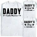 Personalised Daddy Daddys Boys Girls Fathers Day Kids - Adult & Kids T-Shirts, Sweatshirts & Hoodies apparel design preview 1