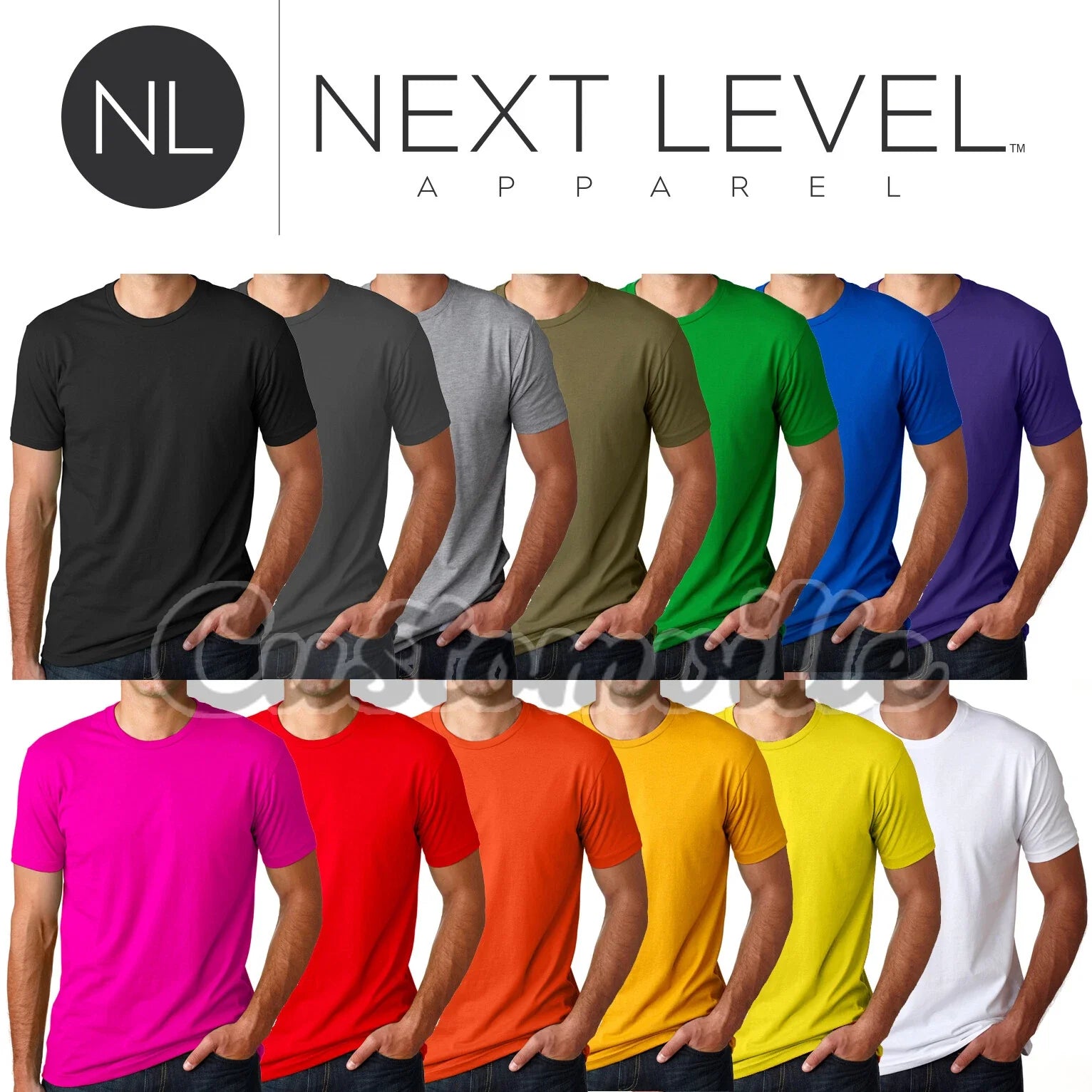 Next Level Apparel Premium Crew Neck Men's Unisex - Adult & Kids T-Shirts, Sweatshirts & Hoodies apparel design preview 1