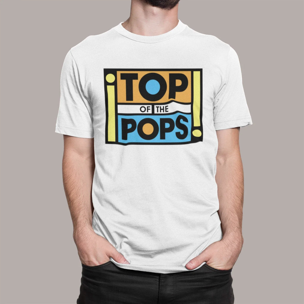 TOP OF THE POPS VINTAGE RETRO CLASSIC MUSIC 60s 70s - Adult & Kids T-Shirts, Sweatshirts & Hoodies apparel design preview 1