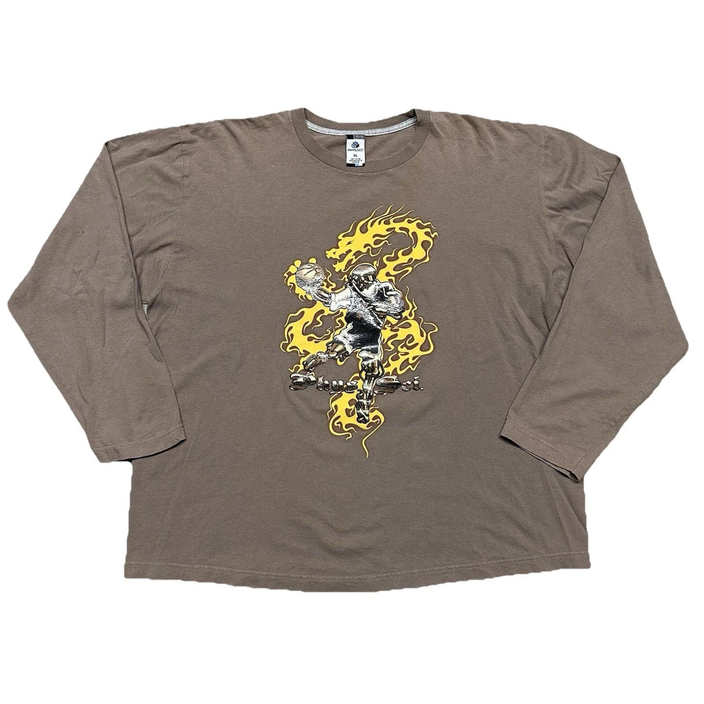 VTG Phys Sci Mens XLarge Flames Y2K Basketball Goth - Adult & Kids T-Shirts, Sweatshirts & Hoodies apparel design preview 1