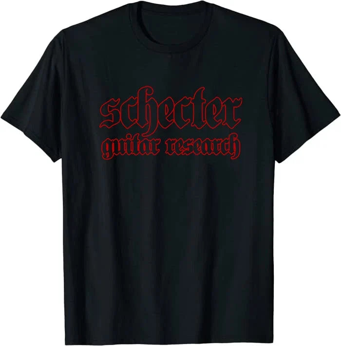 New Limited Cool Red Schecter Guitar Research Classic - Adult & Kids T-Shirts, Sweatshirts & Hoodies apparel design preview 1