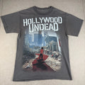 Hollywood Undead Mens S Gray Band Graphic Rock Album - Adult & Kids T-Shirts, Sweatshirts & Hoodies apparel design preview 1