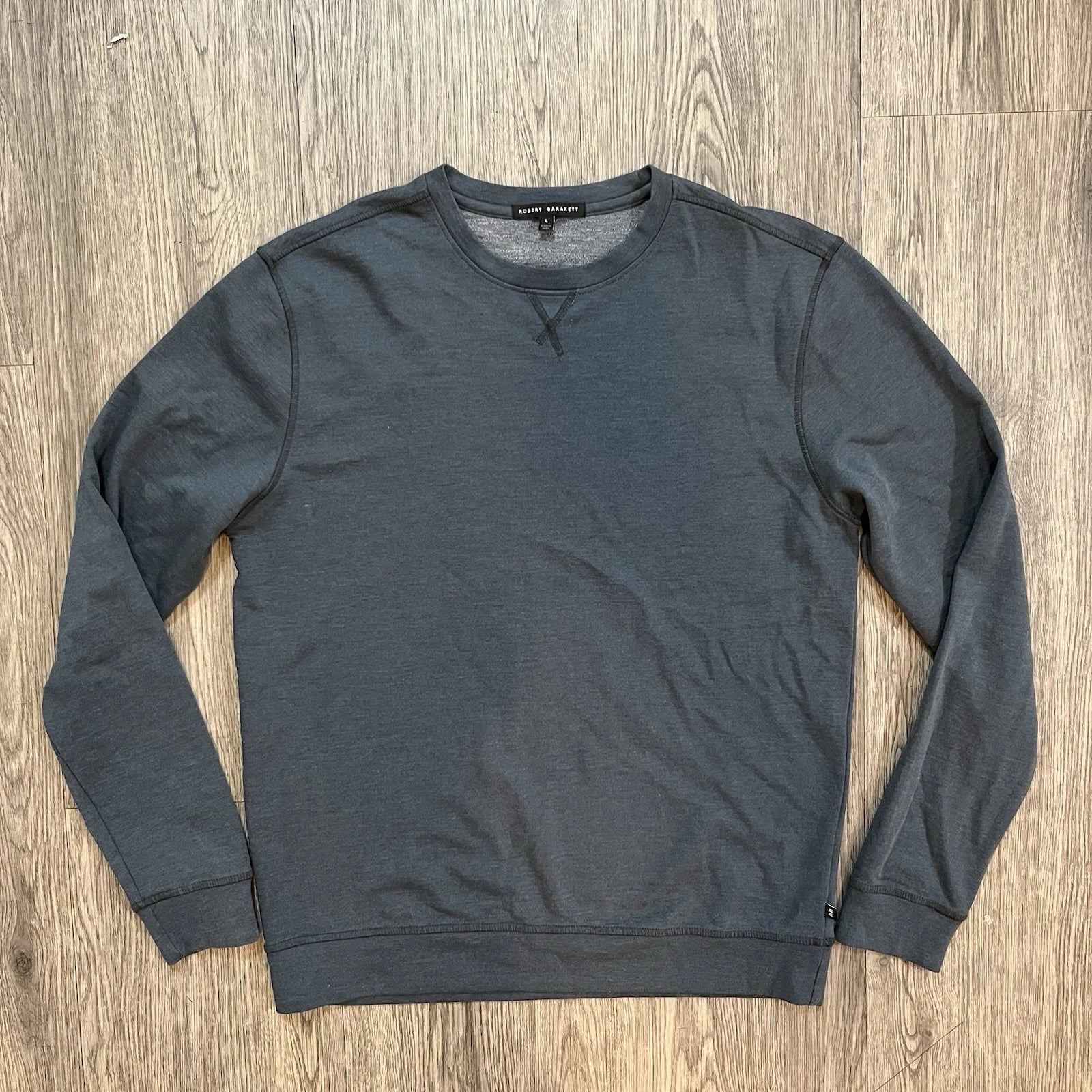 Robert Barakett Blue Crew Neck Men's Large Luxury - Adult & Kids T-Shirts, Sweatshirts & Hoodies apparel design preview 1