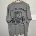 Biketoberfest 2006 Bulldog Gray Grunge Biker Y2K XL - Adult & Kids T-Shirts, Sweatshirts & Hoodies apparel design preview 1
