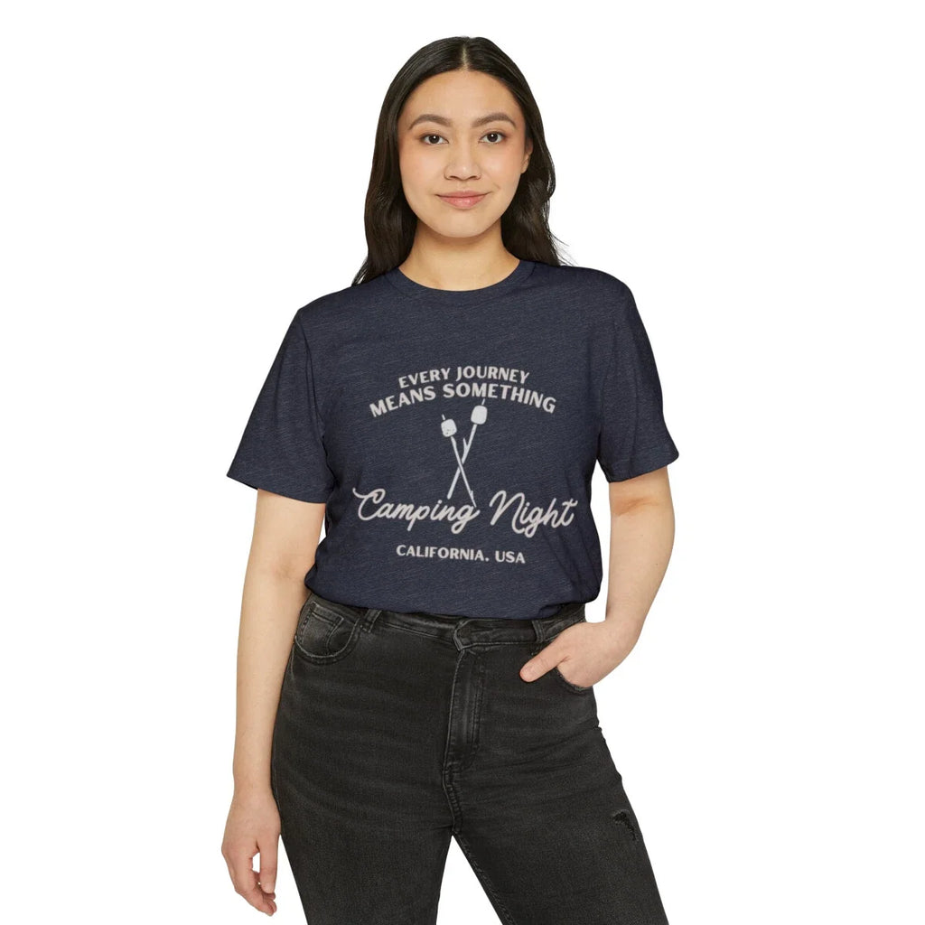 Unisex Organic Camping Jersey For Your Adventures; - Adult & Kids T-Shirts, Sweatshirts & Hoodies apparel design preview 1