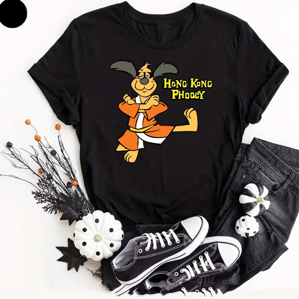 Hong Kong Phooey Cartoon Funny Retro 70s 80s Vintage - Adult & Kids T-Shirts, Sweatshirts & Hoodies apparel design preview 1