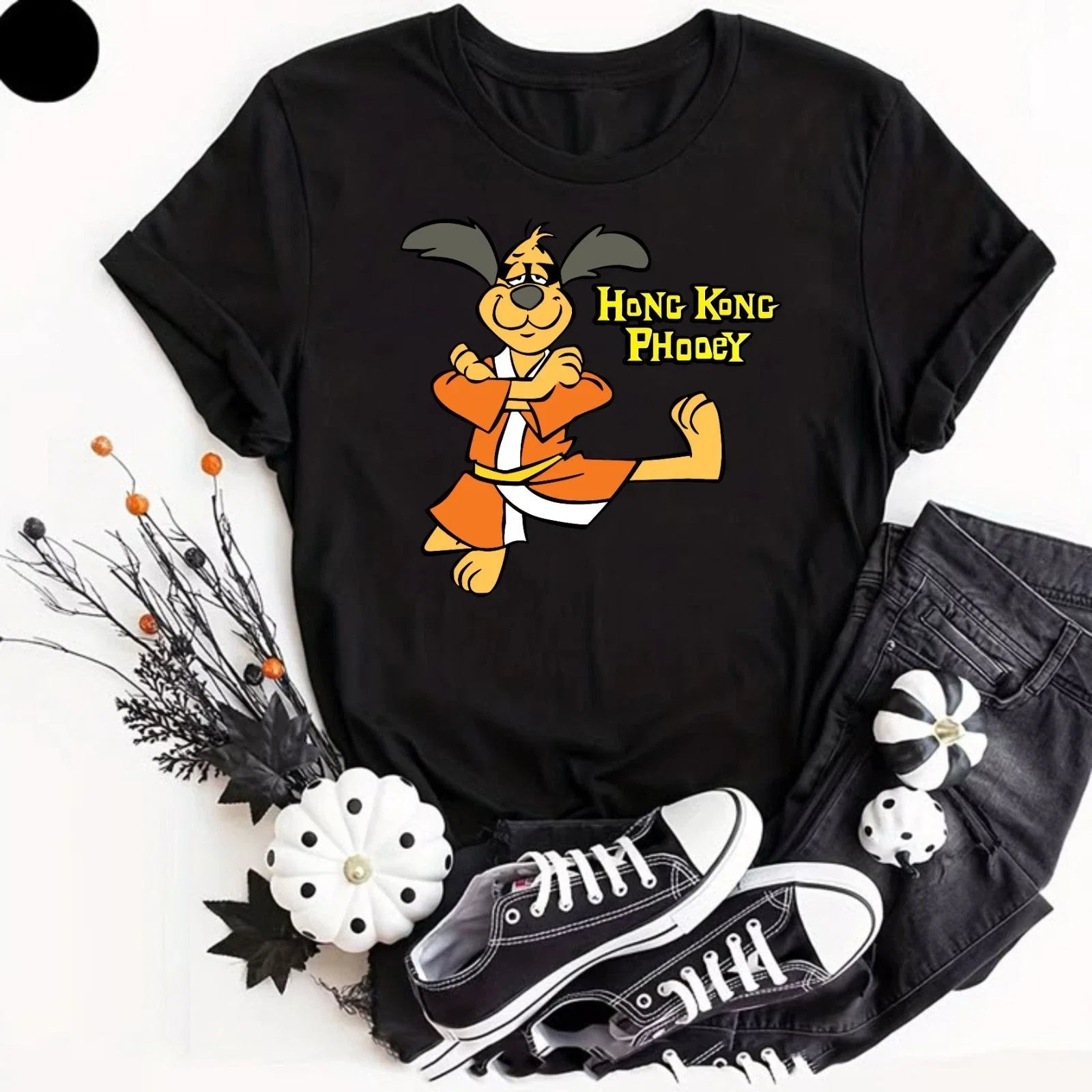 Hong Kong Phooey Cartoon Funny Retro 70s 80s Vintage - Adult & Kids T-Shirts, Sweatshirts & Hoodies apparel design preview 1