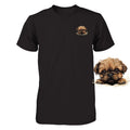 Funny Brussels Griffon Dog Peeking Pocket Cute Puppy - Adult & Kids T-Shirts, Sweatshirts & Hoodies apparel design preview 1