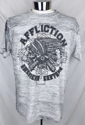 Y2K Affliction American Customs Indian Skull Two - Adult & Kids T-Shirts, Sweatshirts & Hoodies apparel design preview 1