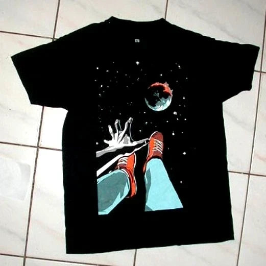 VTG Rare Retro Graphic T- Allroit Small black - Adult & Kids T-Shirts, Sweatshirts & Hoodies apparel design preview 1