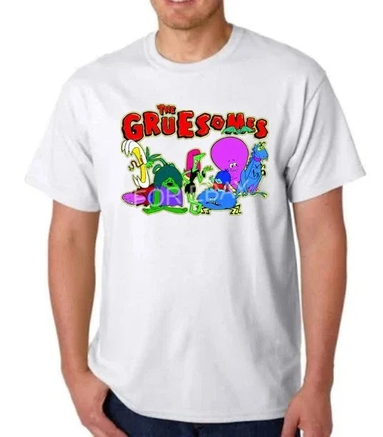 THE GRUESOMES FLINTSTONES HANNA CARTOON CEREAL FANS - Adult & Kids T-Shirts, Sweatshirts & Hoodies apparel design preview 1