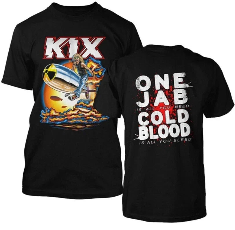 Vintage Is All You Need Kix Band 2 Sides Classic - Adult & Kids T-Shirts, Sweatshirts & Hoodies apparel design preview 1
