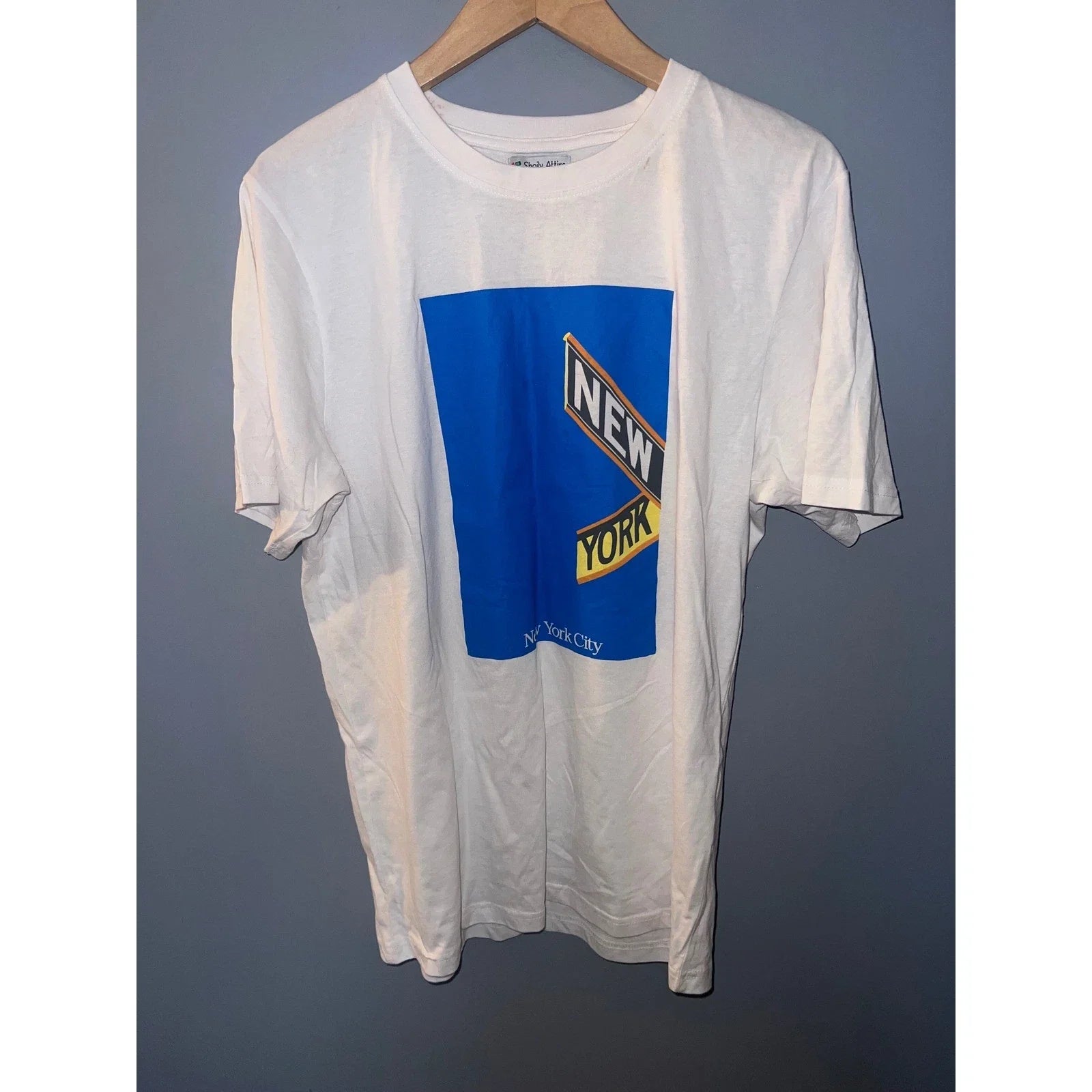 Shoily Attire New York City Graphic White Large NYC - Adult & Kids T-Shirts, Sweatshirts & Hoodies apparel design preview 1