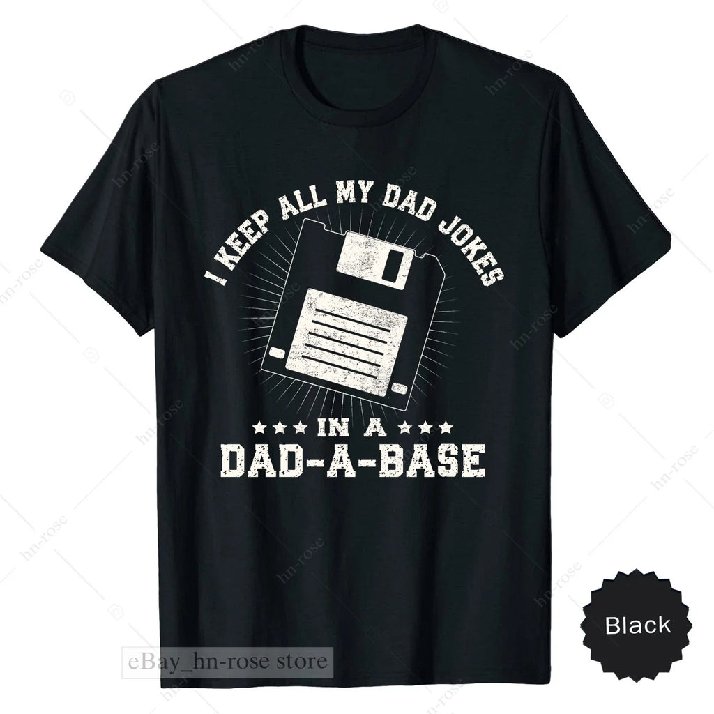 Funny Programmer Dad Jokes Database Nerdy Father IT - Adult & Kids T-Shirts, Sweatshirts & Hoodies apparel design preview 1