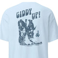 Giddy Up Western Boho Country Southern Cowboy Boots - Adult & Kids T-Shirts, Sweatshirts & Hoodies apparel design preview 1