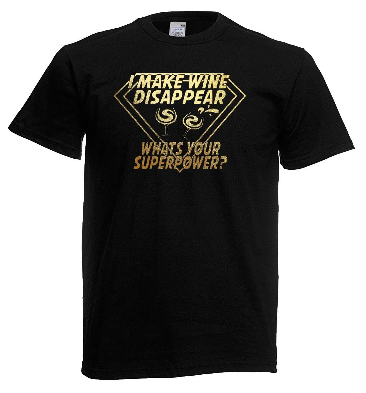 Adults I Make Wine Disappear Funny Super Power Joke - Adult & Kids T-Shirts, Sweatshirts & Hoodies apparel design preview 1